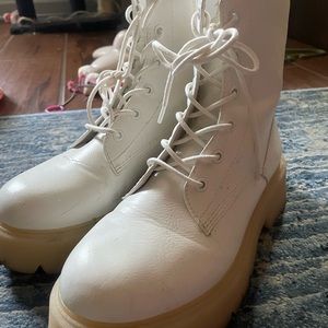 White boots